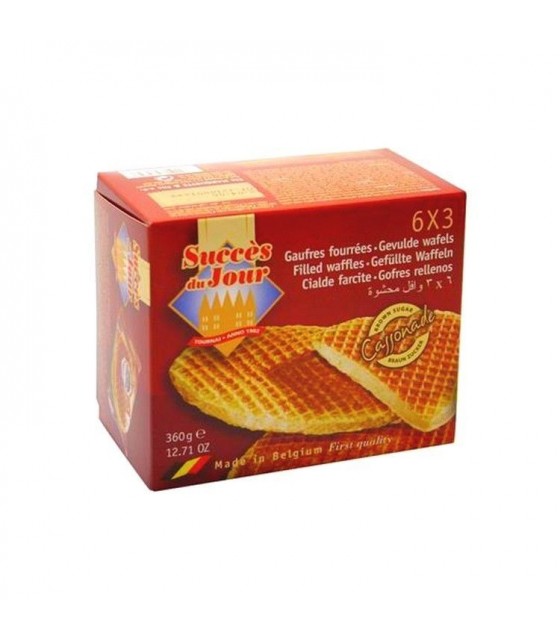 Succès du jour gaufre fourée vanille 360 gr CHOCKIES