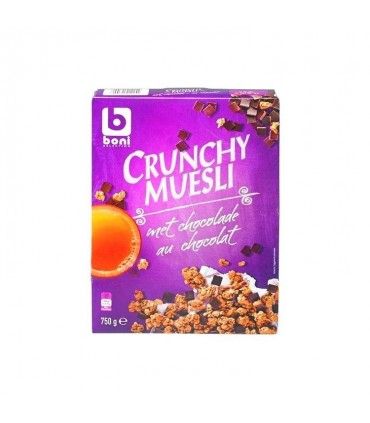 Boni Selection Crunchy muesli chocolat 750 gr CHOCKIES