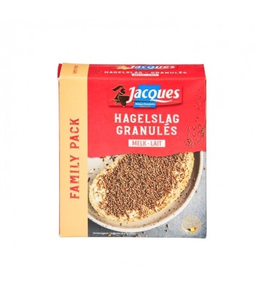 Jacques granules vermicelli chocolate milk 350 gr