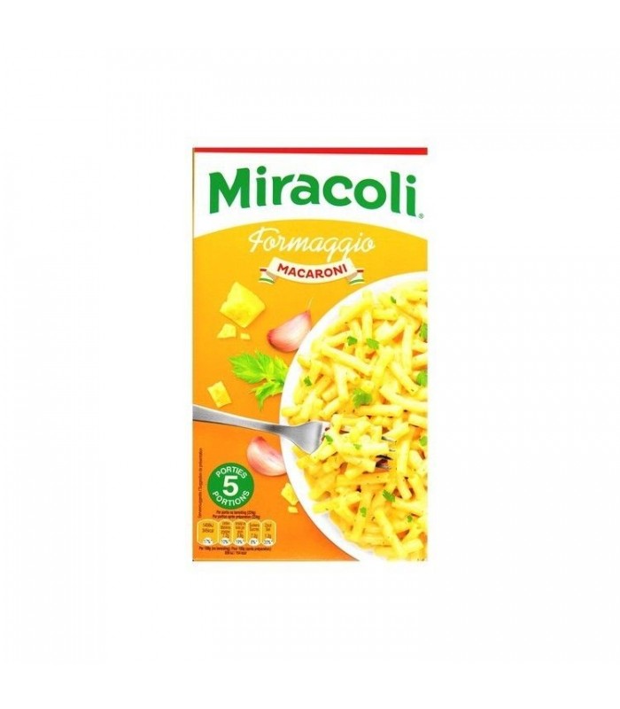 Miracoli macaroni coupé fromage 5 portions 449