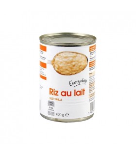 Everyday riz au lait vanille 400 gr