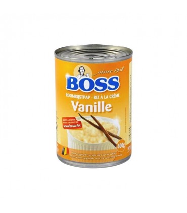 Boss riz à la crème goût vanille 400 gr