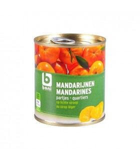 Boni Selection mandarines au sirop 312 gr CHOCKIES