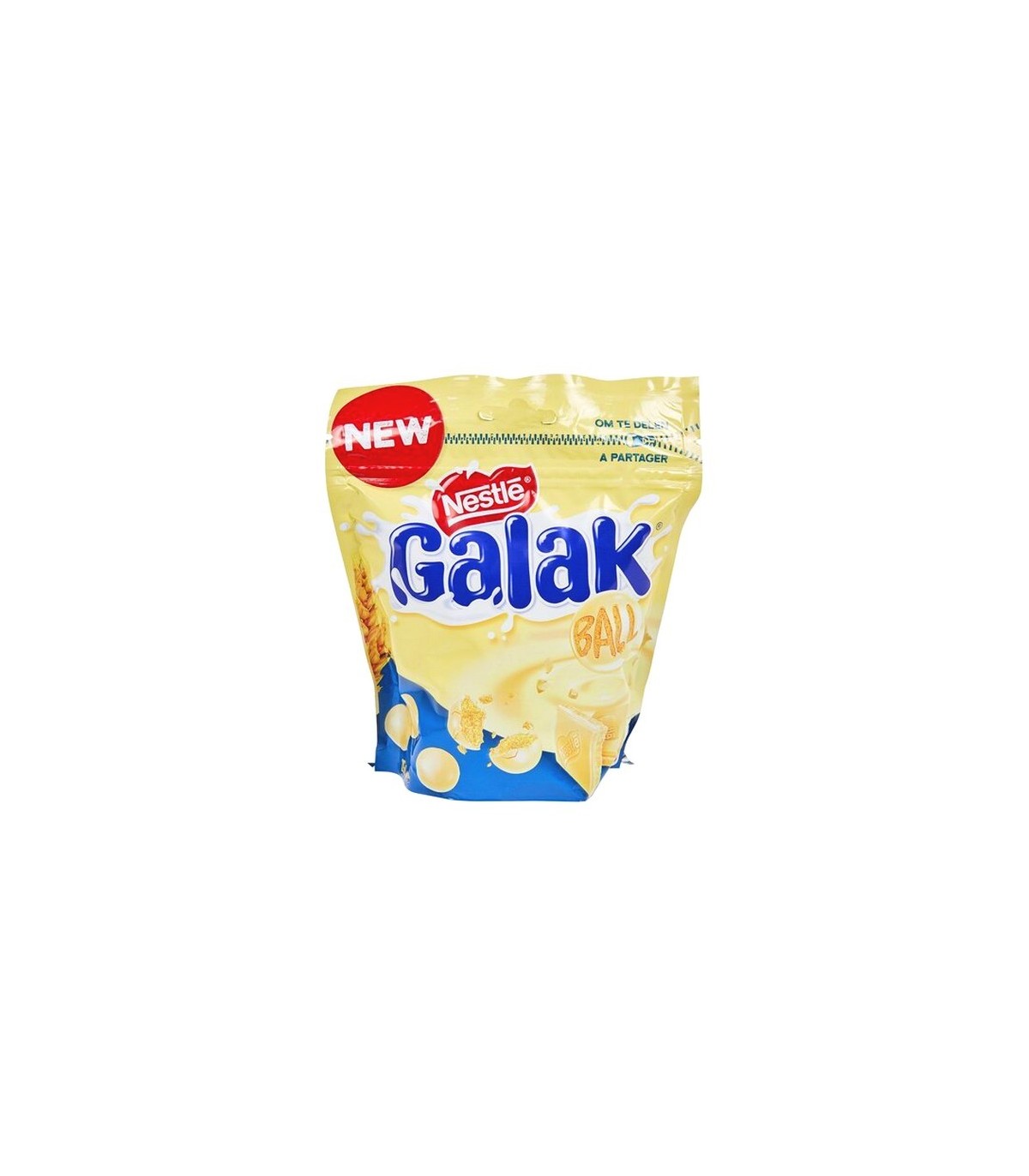 Nestlé Galak Balls chocolat blanc 250 gr CHOCKIES GROUP BELGIQUE