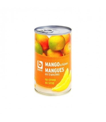 Boni Selection mangue tranche sirop 425 gr CHOCKIES