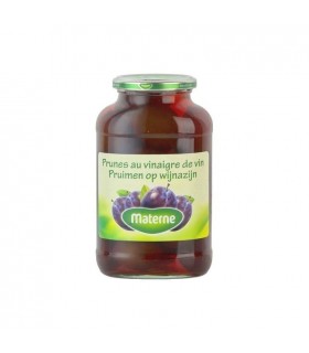 Materne prunes au vinaigre de vin 700 gr CHOCKIES