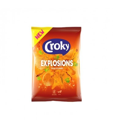 Croky Explosions Thai Curry 150 gr