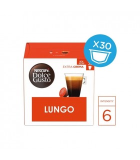 NESCAFE Dolce Gusto Capsules, Lungo Decaf, 48/Carton