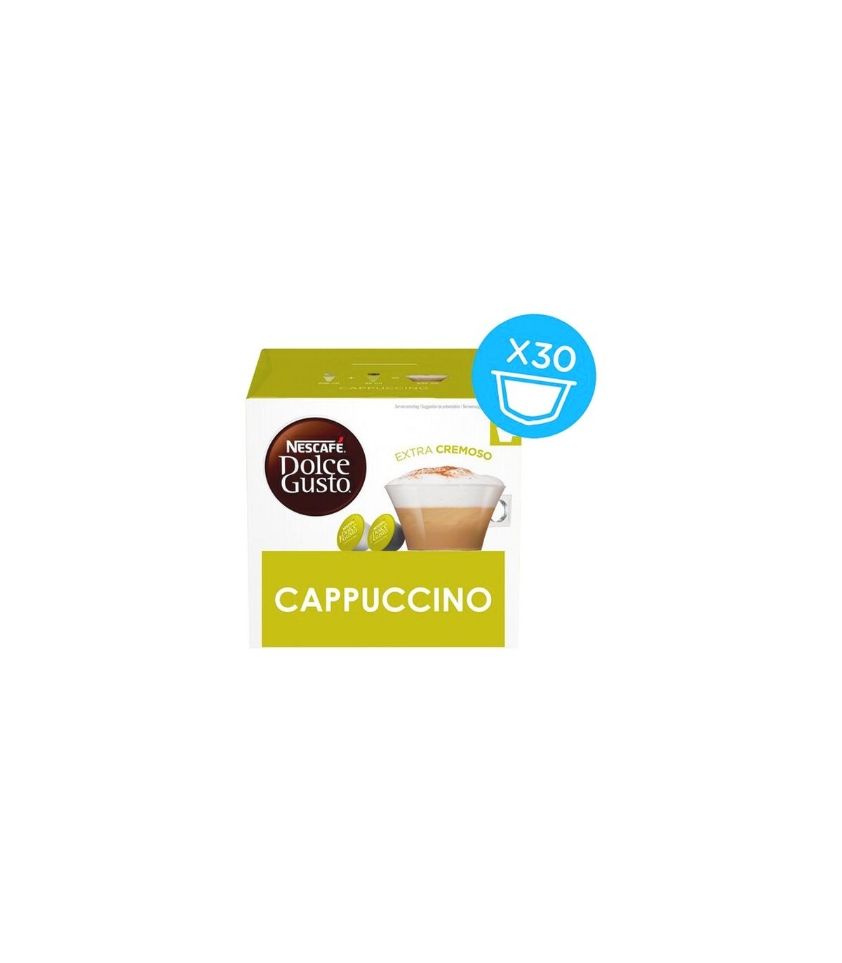 Cápsulas Cappucino by Nescafé ® Dolce Gusto ®