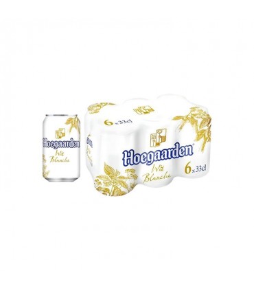 Hoegaarden wheat 4,9% can 6x 33 cl