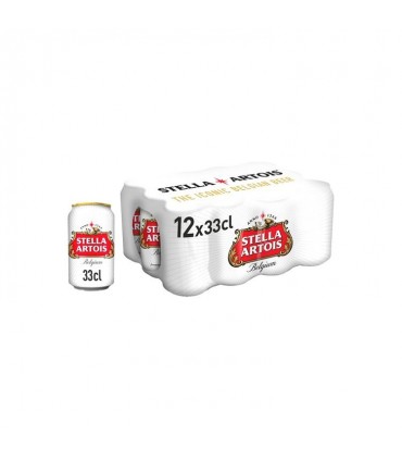 Stella Artois pils 5,2% can 12x 33 cl
