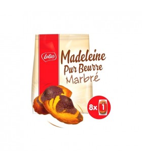 Lotus 8 madeleines pure butter marbled 224 gr