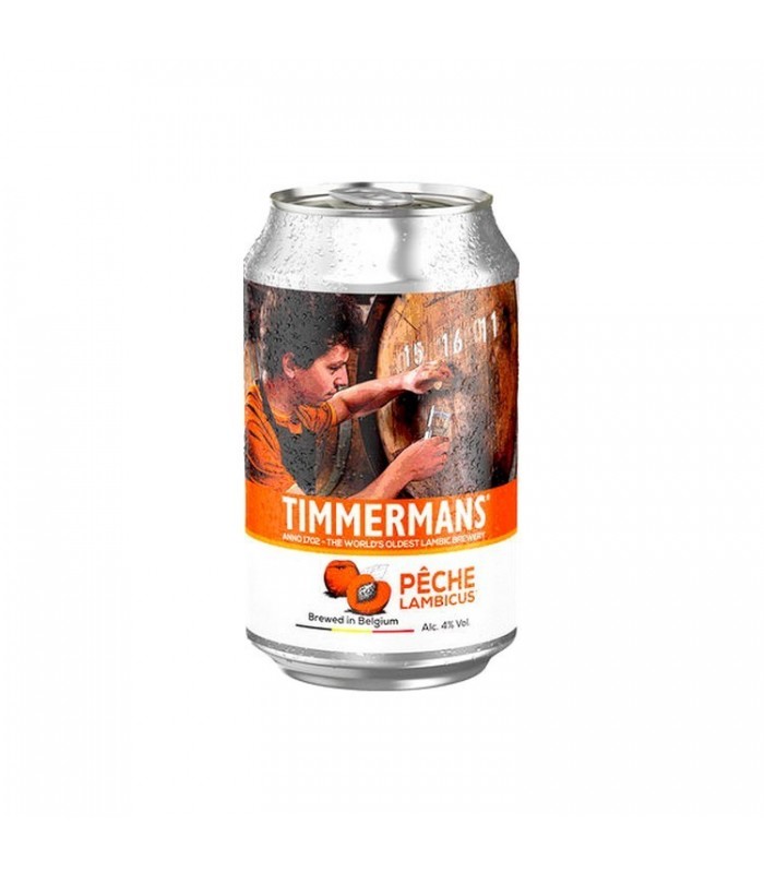 Timmermans peach lambicus can 33 cl