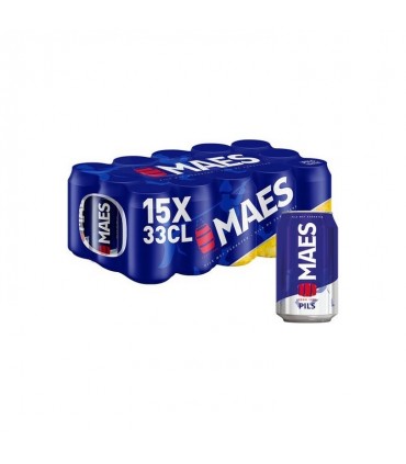 Maes pils 5,2% can 12x 33cl Maes - 1