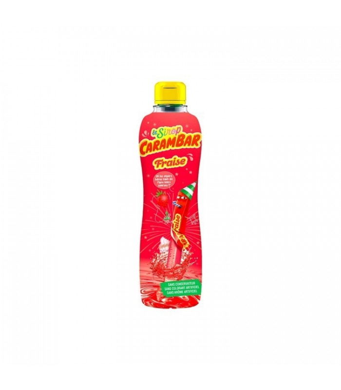 Carambar strawberry syrup 75 cl