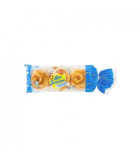 Délipain 6 mini brioches crème pâtissière 300 gr