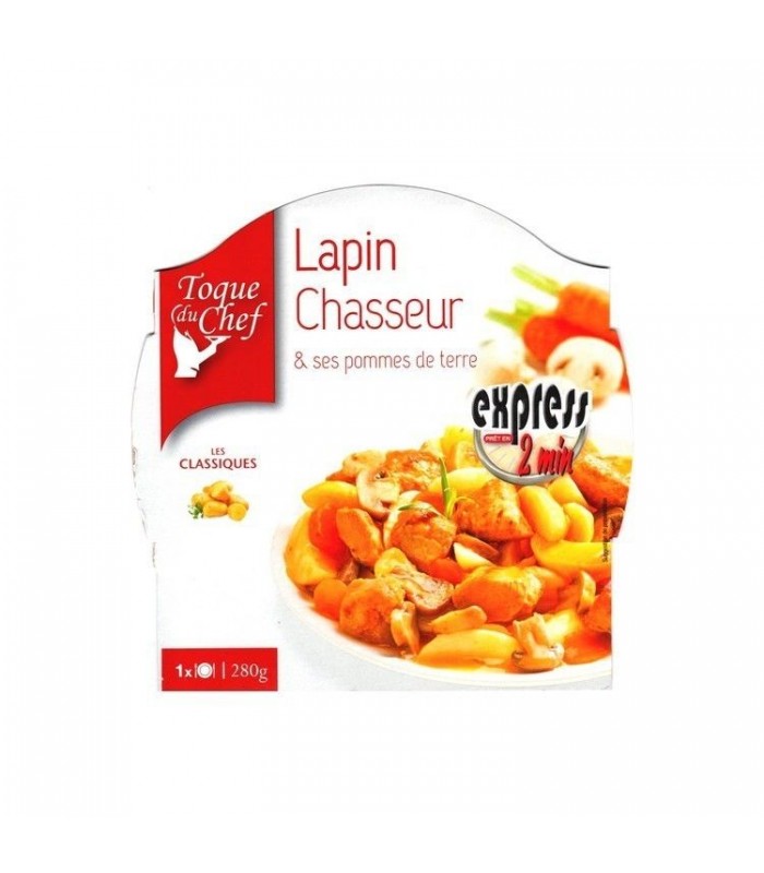 LF/ Toque du Chef lapin chasseur pdt 280 gr CHOCKIES