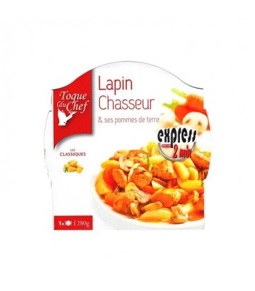 LF/ Toque du Chef lapin chasseur pdt 280 gr CHOCKIES