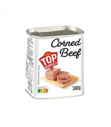 Top Budget corned beef 340 gr