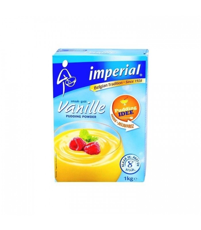 Imperial vanilla pudding powder 1 kg BELGE CHOCKIES