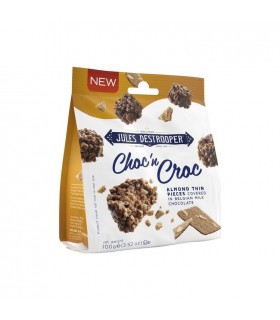 Jules Destrooper Choc'n'Croc almonds thin 100 gr