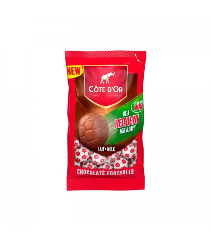 Cote d'Or football Red Devil milk chocolate 350 gr