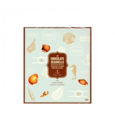 L - The chocolate seashells seafood pralines 250 gr