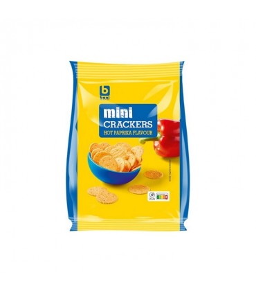 Boni Selection mini crackers hot paprika 120 gr Boni Selection - 1