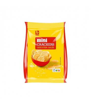 Boni Selection mini crackers salées 120 gr Boni Selection - 1