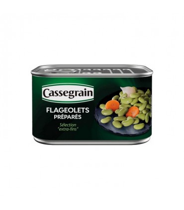 Cassegrain extra fine cooked flageolets 265 gr