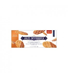 Jules Destrooper galettes fines beurre caramel salé 175 gr