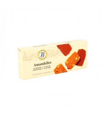 CB - Les Belges Belgian Milk Chocolate Amandelles 100 gr