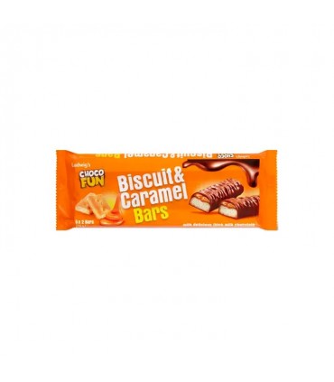 Ludwig's Choco Fun biscuit caramel bar 5x 2x 21 gr