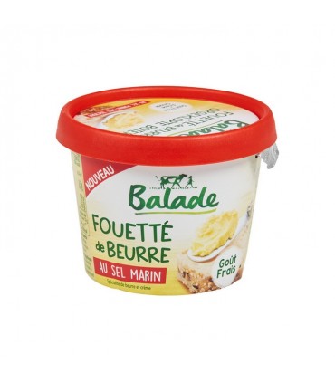 Balade Fouetté de beurre sel marin 130 gr