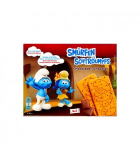 De Smurfen chocoladekoek 8x 2 st 200 gr