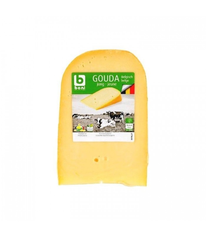 Boni Selection gouda jeune bloc +/- 475 gr CHOCKIES