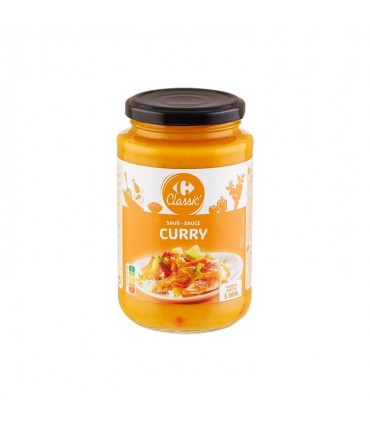Carrefour Classic sauce curry 435 gr