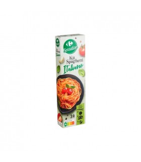 Carrefour Sensation kit spaghetti Italiano 3 portions