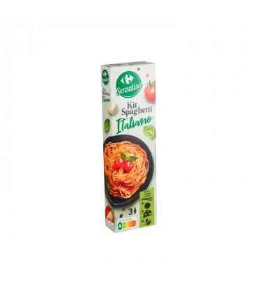 Carrefour Sensation spaghetti Italiano kit 3 porties
