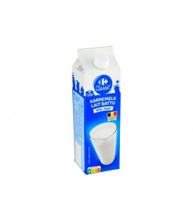 Carrefour lait battu frais 1 litre