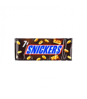 Snickers chocolade pinda's 7x 50 gr