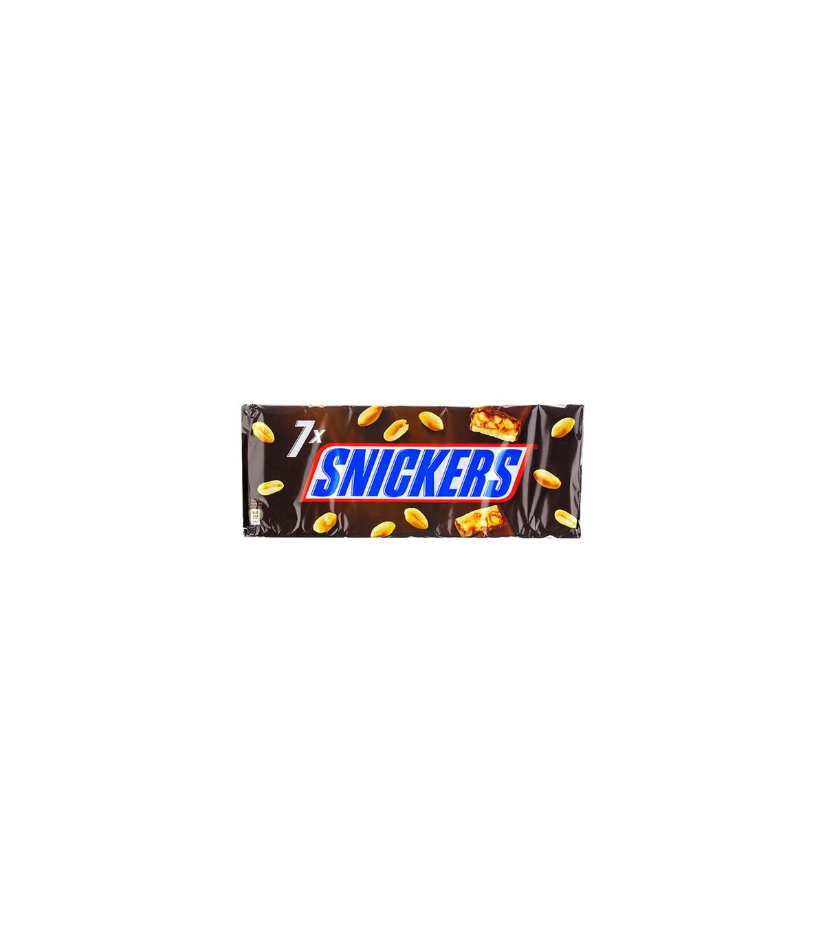 Snickers chocolat cacahuètes 7x 50 gr CHOCKIES GROUP BELGIQUE BATONS