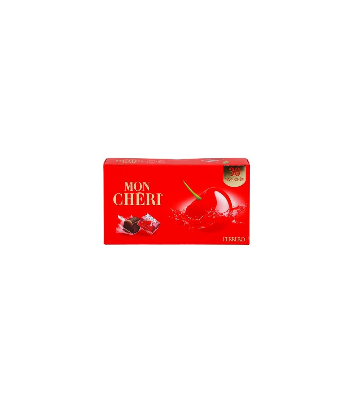 Ferrero Mon Cheri liquor cherry pralines 315 gr CHOCKIES GROUP BELGIUM