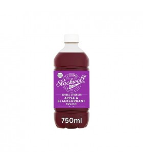 Stockwell & Co pomme cassis squash sans sucre ajouté 750 ml