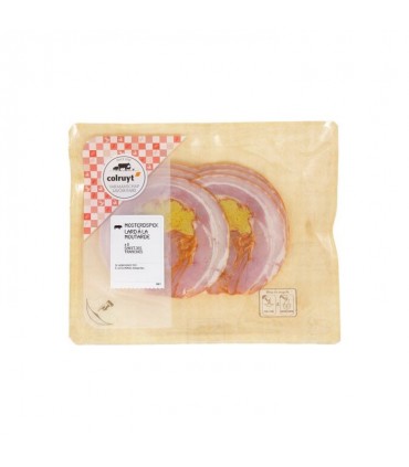 Colruyt bacon with mustard 8 slices 150 gr