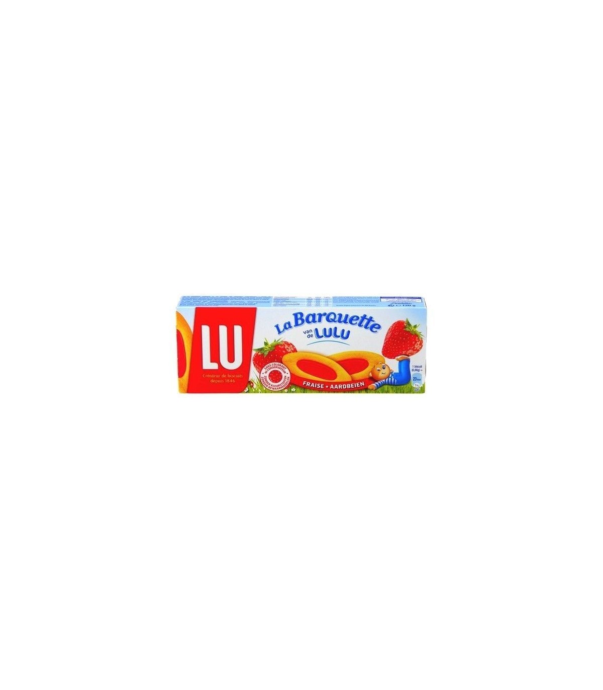 LU Barquettes de Lulu aux fraises 120 gr CHOCKIES