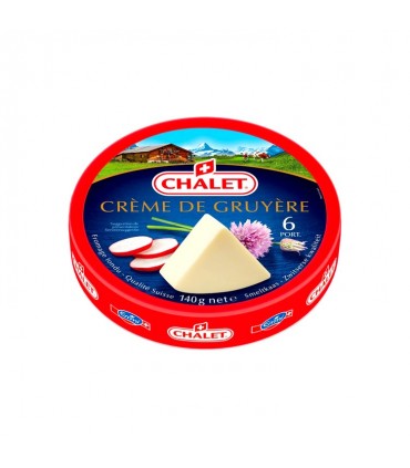 Chalet Gruyère crème 6 porties 140 gr