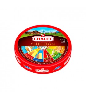 Assortiment chaletkaas 12 porties 170 gr