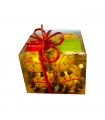 L - Favorina 16 figurines coccinelles chocolat noisette nougat 100 gr