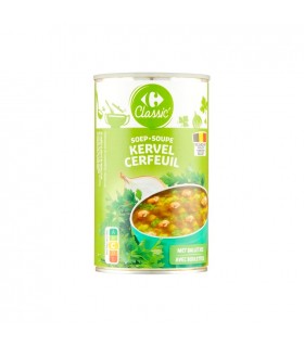 Carrefour Classic soup chervil meatballs 460 ml